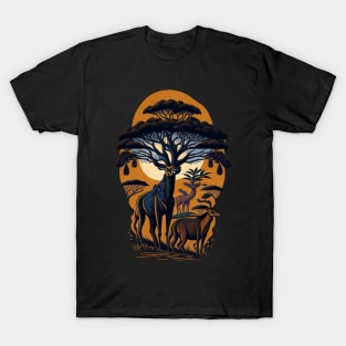 Wildlife Wanderlust - Journey to the African Savanna T-Shirt